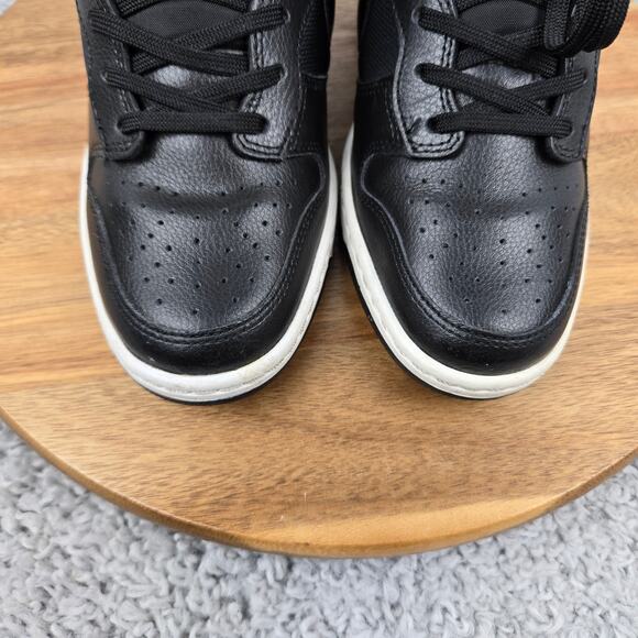 Nike Women 7 Dunk Sky High Essential Black Hidden Wedge Daily Sneaker 644877-008 - Picture 7 of 14